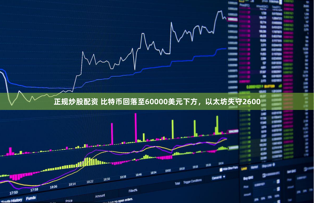 正规炒股配资 比特币回落至60000美元下方，以太坊失守2600