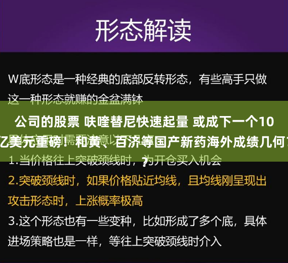 公司的股票 呋喹替尼快速起量 或成下一个10亿美元重磅！和黄、百济等国产新药海外成绩几何？
