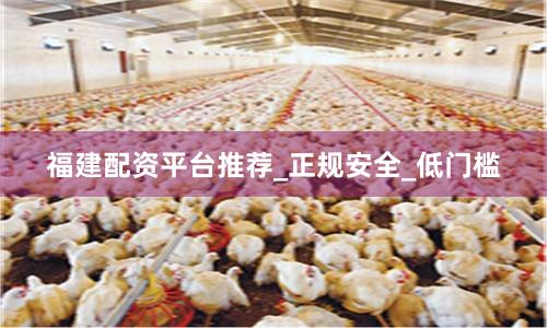 福建配资平台推荐_正规安全_低门槛